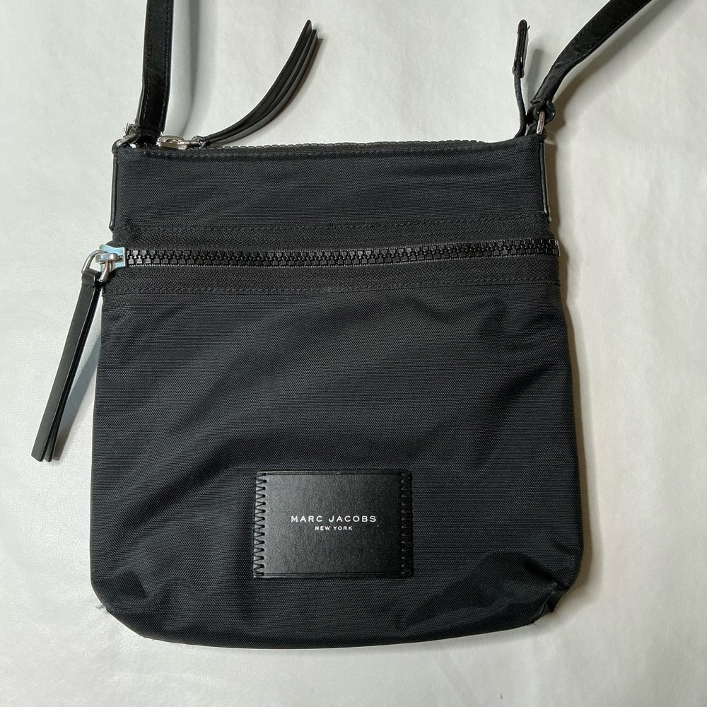 Marc Jacobs Black Biker Nylon Crossbody Bag - Picture 2 of 12